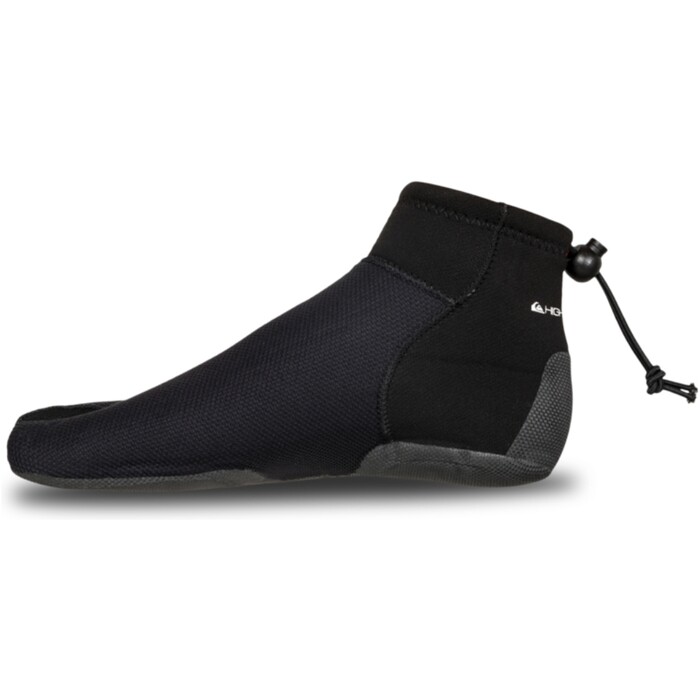 2024 Quiksilver Mens Highline 3mm Split Toe Sock Boot EQYWW03066 - Black